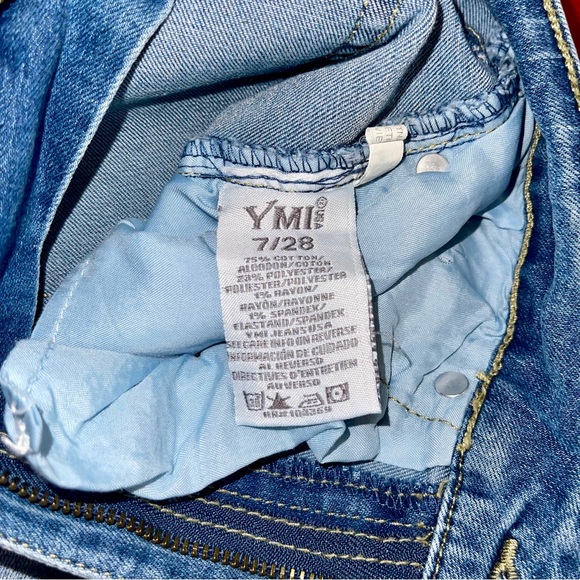 FLARE LEG DENIM JEANS - Picture 5 of 8